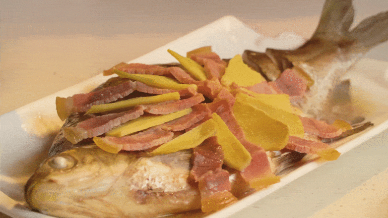 年年有余·清蒸火腿魚的做法-家常味蒸菜譜