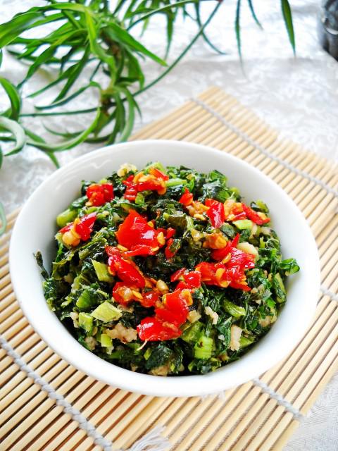 剁椒肉末雪菜的做法-家常味炒菜譜