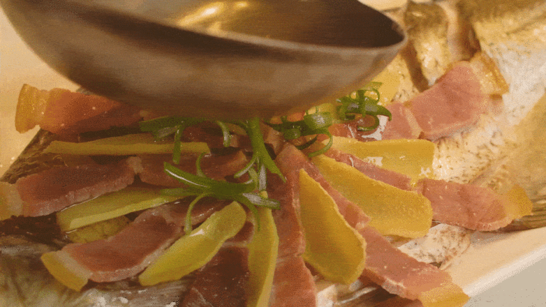 年年有余·清蒸火腿魚的做法-家常味蒸菜譜