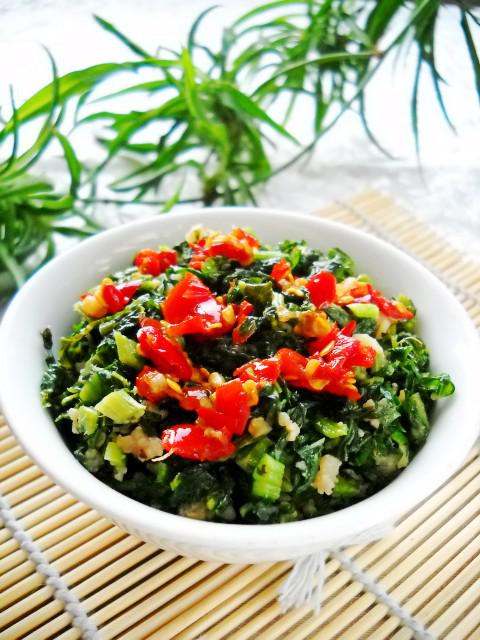 剁椒肉末雪菜的做法-家常味炒菜譜