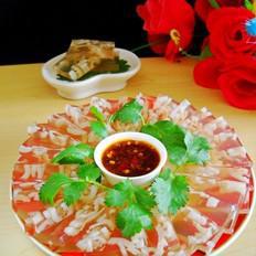 Q彈養顏肉皮凍的做法-家常味煮菜譜