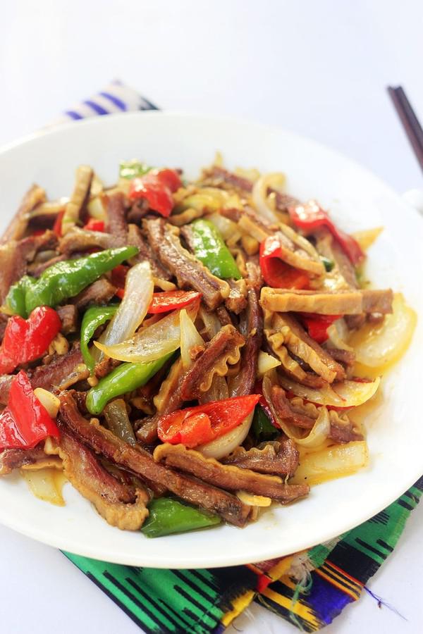 爆炒牛腸的做法-香辣味炒菜譜