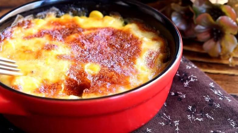 蛋黃芝士焗玉米的做法-奶香味烘焙菜譜