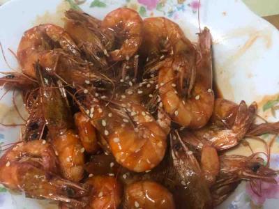 非油炸的糖醋蝦的做法-酸甜味炒菜譜