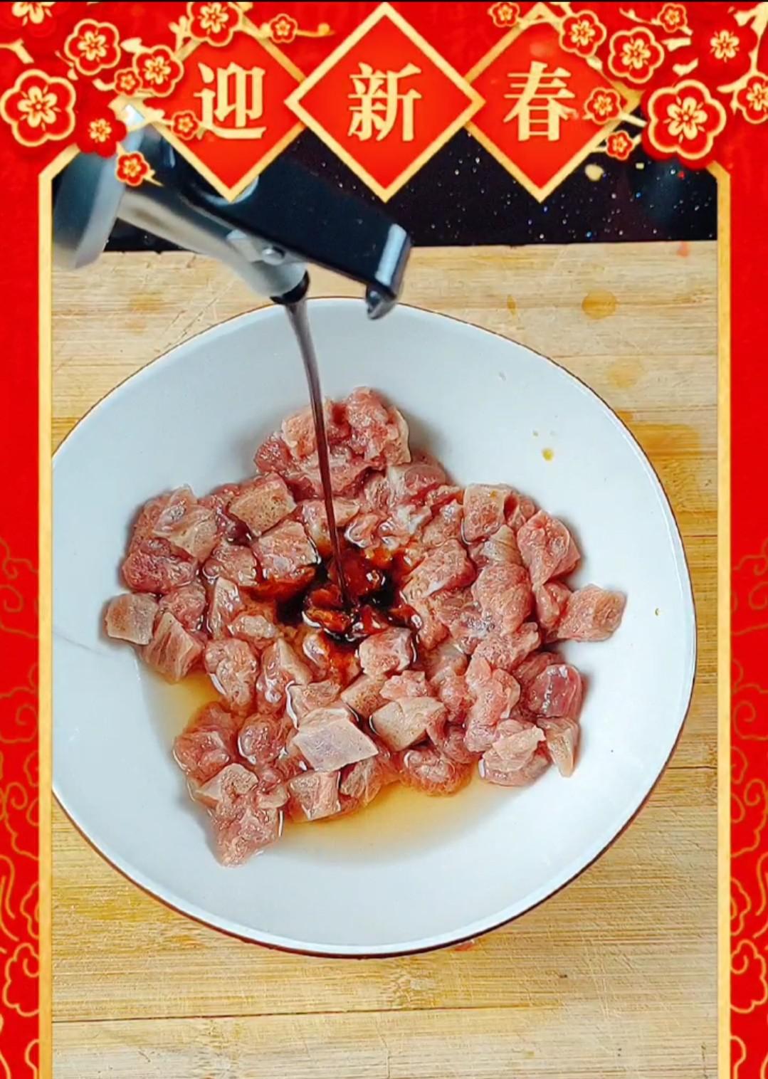 豌豆牛肉的做法-家常味炒菜譜