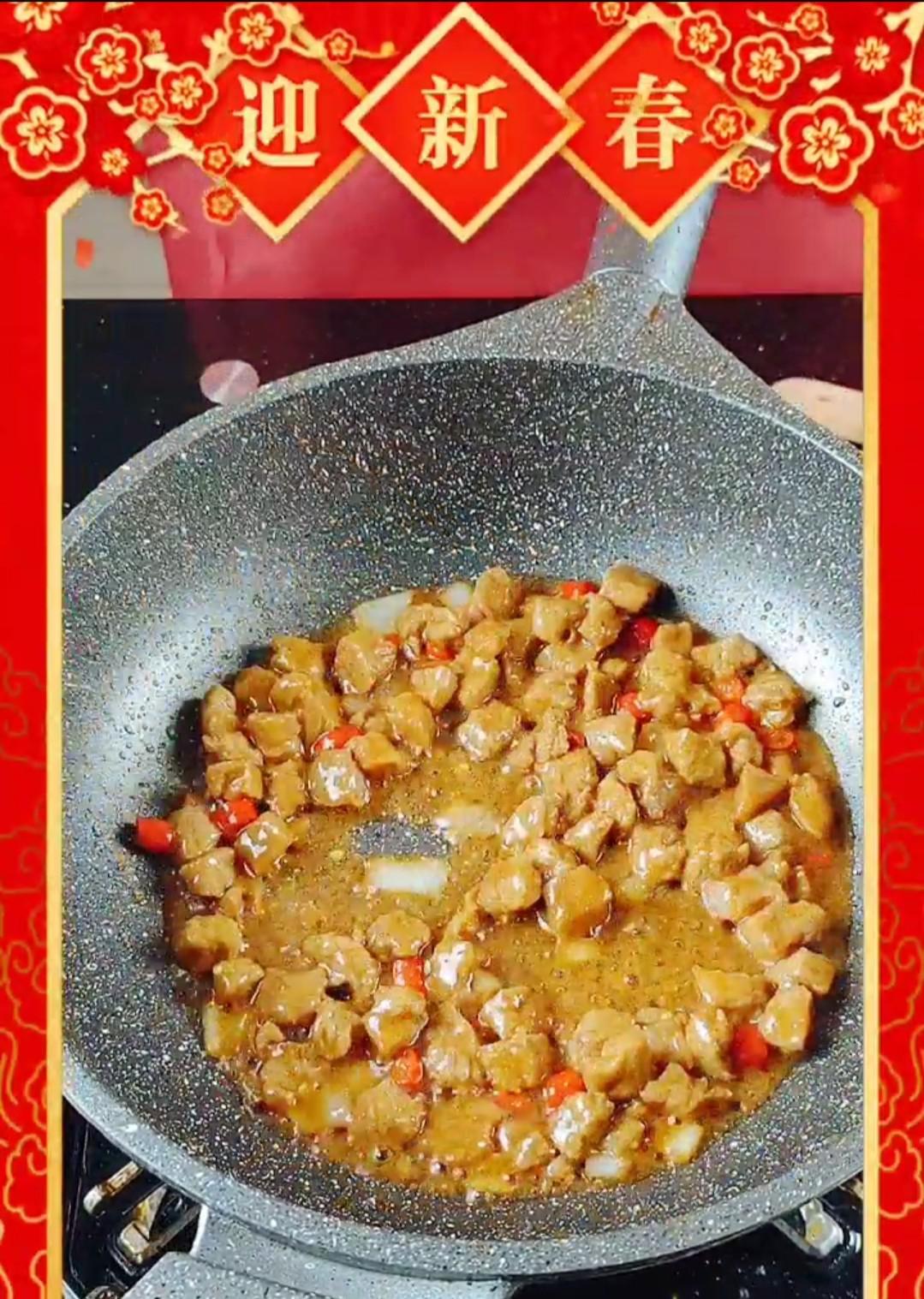 豌豆牛肉的做法-家常味炒菜譜