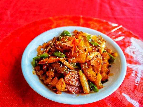 干鍋菜的做法-香辣味炒菜譜