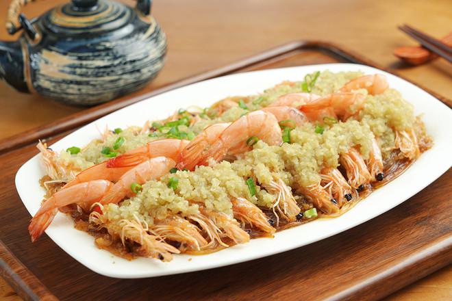 好吃鮮美顏值高的家常蒸菜——蒜蓉粉絲蒸的做法-家常味蒸菜譜