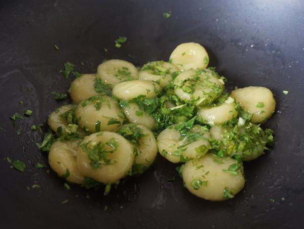 薺菜炒土豆疙瘩的做法-家常味炒菜譜