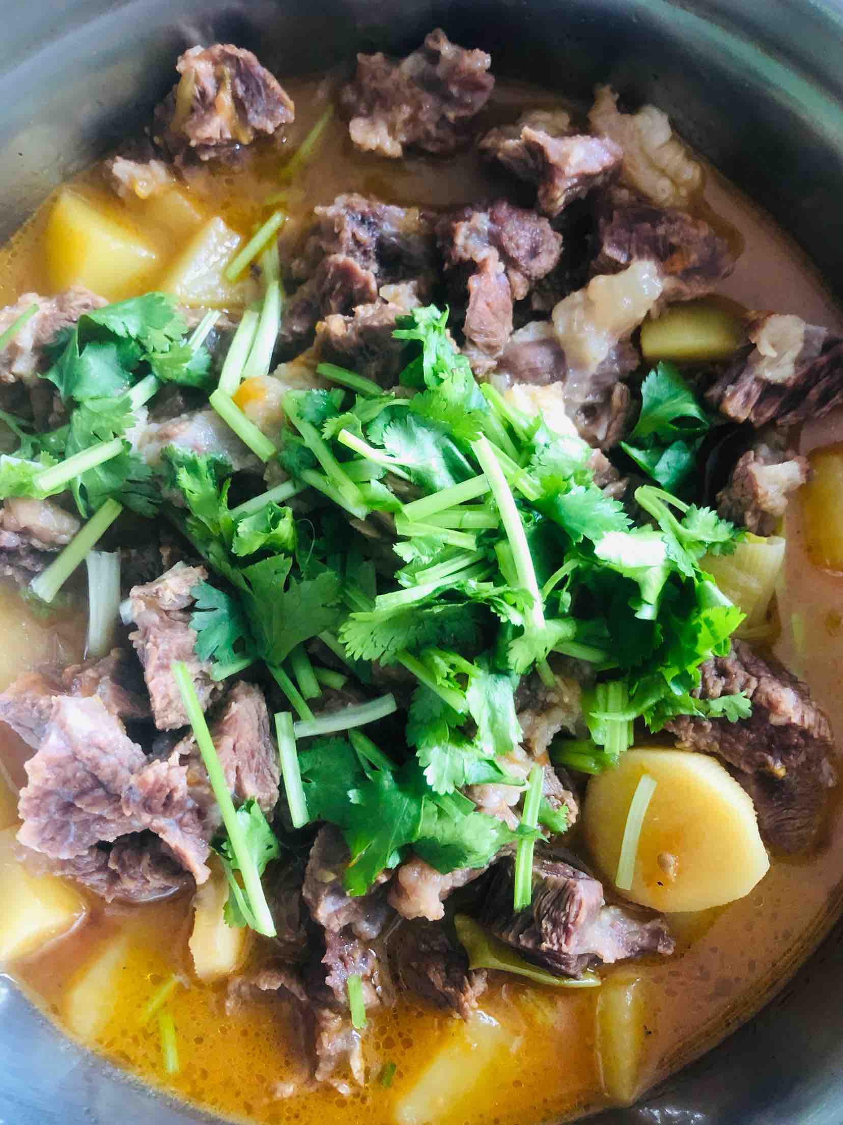 老公超愛吃的西紅柿燉牛腩的做法-家常味燉菜譜