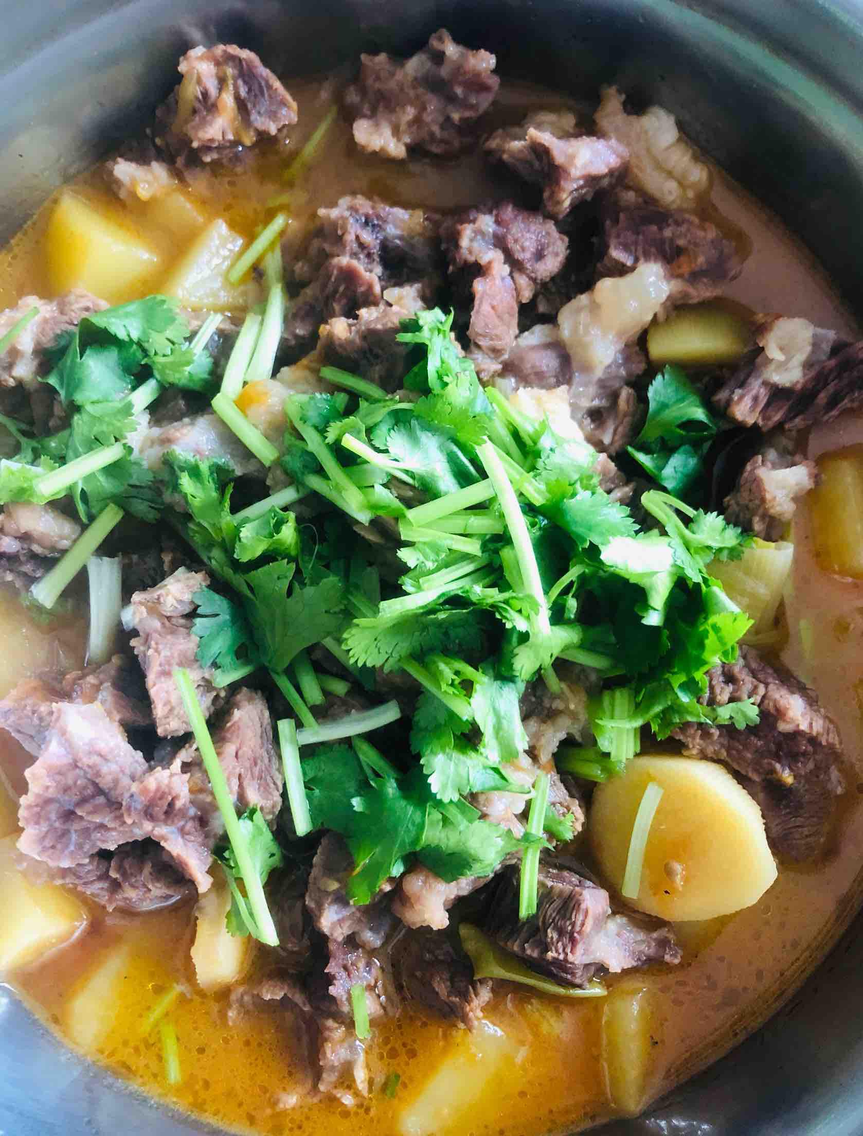 老公超愛吃的西紅柿燉牛腩的做法-家常味燉菜譜