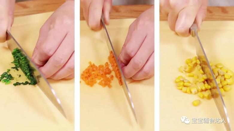 彩蔬蝦球【寶寶輔食】的做法-家常味煮菜譜