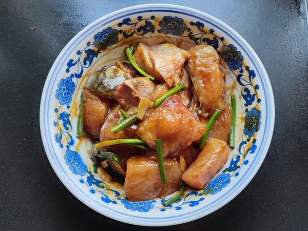 空氣炸鍋醬烤青魚的做法-醬香味烤菜譜