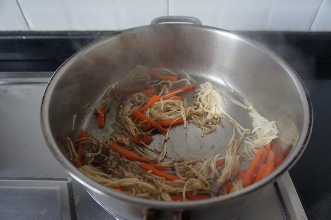 醬炒三色時蔬的做法-醬香味炒菜譜