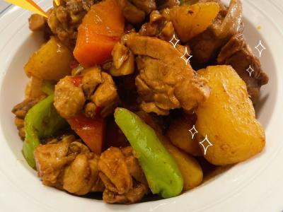 紅燜雞塊的做法-咸鮮味燜菜譜