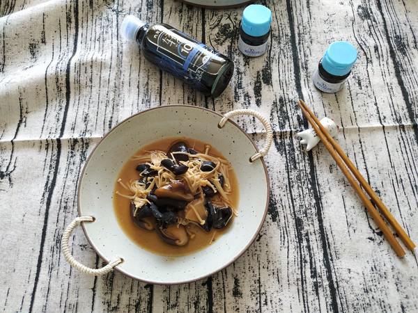 炒素三菌的做法-家常味炒菜譜