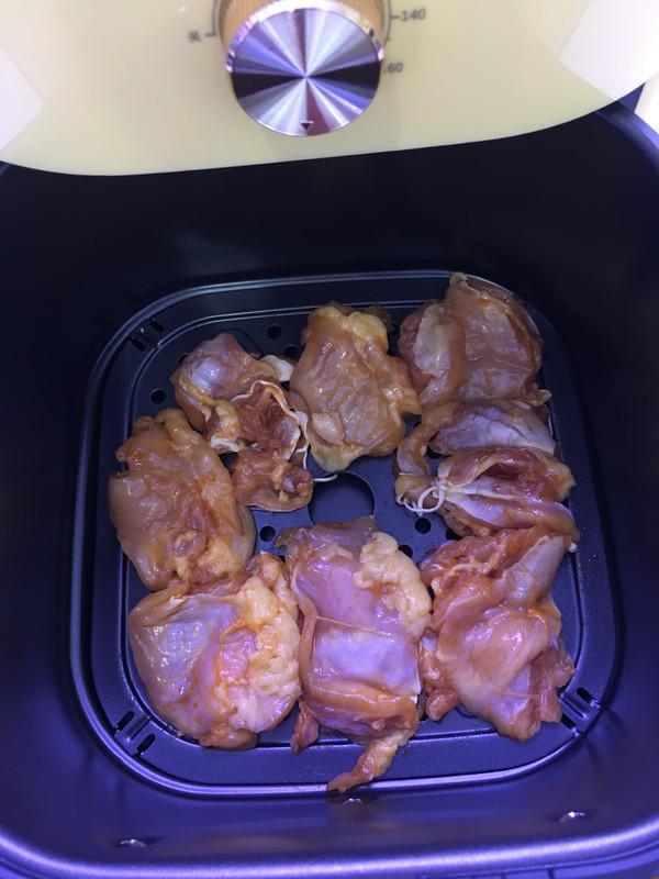 空氣炸鍋版烤雞腿的做法-家常味烤菜譜