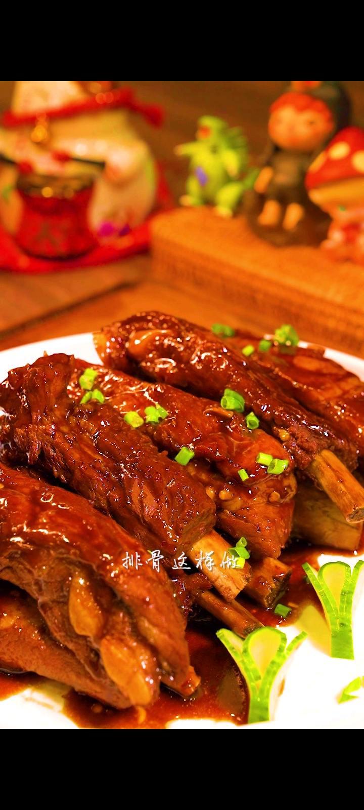 什么樣比不上這一鍋紅燒排骨帶來的滿足！的做法-家常味燒菜譜