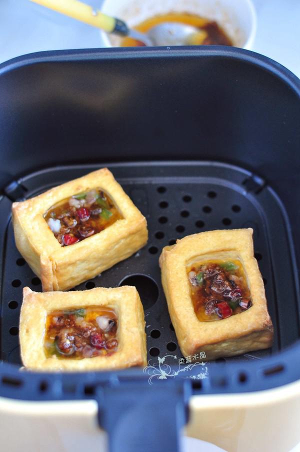 鮮味黃金豆腐盒的做法-咸鮮味烤菜譜