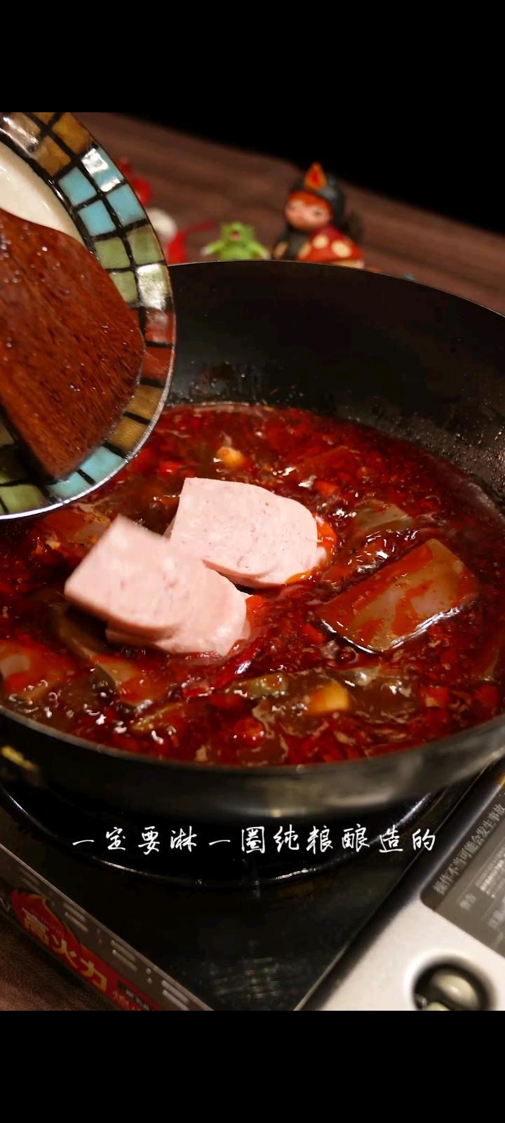 經(jīng)典川菜毛血旺，應(yīng)該沒(méi)人不愛(ài)吧的做法-香辣味煮菜譜