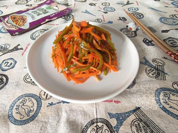 沒有肉的魚香肉絲的做法-酸辣味炒菜譜