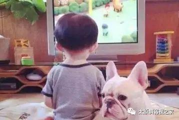 用電視哄孩子，視力傷害大