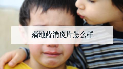 蒲地藍(lán)消炎片怎么樣